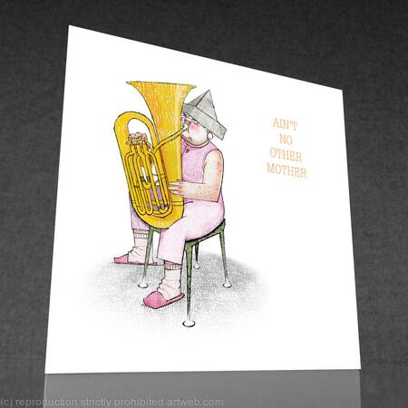 1 x AIN'T NO OTHER MOTHER card.