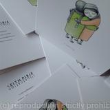 10 x a wee hug greetings cards (colour).