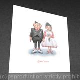 1 x Gettin' merrit wedding card