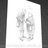 1 x a wee blether greetings card.