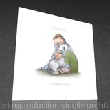 1 x A wee dug hug on Father's Day.