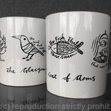 1 x Glasgow Coat of Arms mug (large)