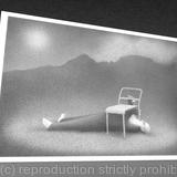 1 x The trombonist's rest greetings card.