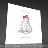 1 x Merry Christmas, ya filthy animal! 