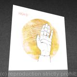 1 x High-5! greetings card.