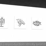 1 x Glasgow Coat of Arms mounted  print (landscape).