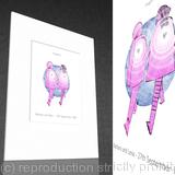 1 x Thegither (her & her) personalised print.