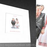 1 x Gettin' merrit. (Personalised, mounted & signed print).