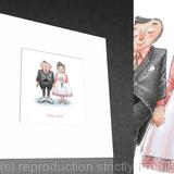 1 x Gettin' merrit. (Mounted & signed print).