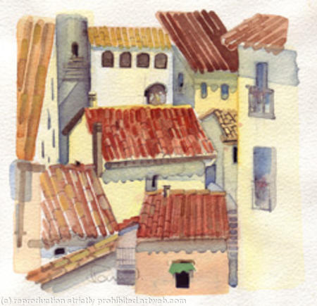 9. Roofs of Pacentro