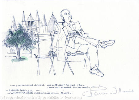 Contemplating business and jazz