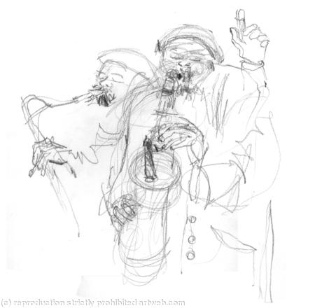 A collection of Jazz greats-Courtney Pine