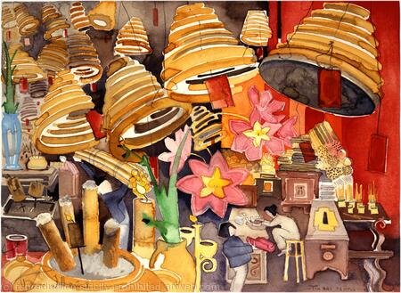 My Favourite temple in Tin Hau