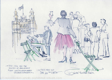 A perfect Summer evening at Westminster 2007