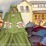 Greeting card-IT6-La Madonna 