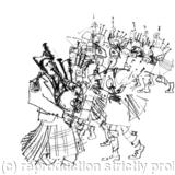 'A Scottish band Swings'