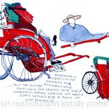 'WAITING AT THE STAR FERRY HONG KONG SIDE'