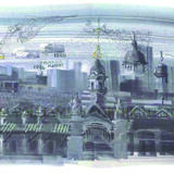 View of St Paul's Cathedral from Smithfield Market