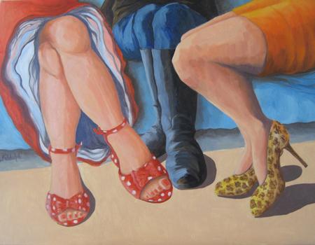 Spots or leopardskin?