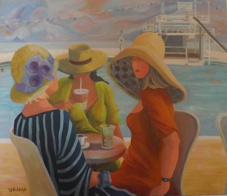 Refreshments at the Lido