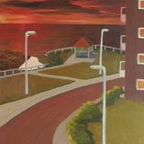 View from my window 2 -  Sunset