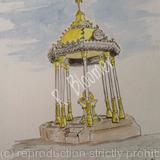 The Jaffe Fountain at Victoria centre Belfast. LIMITED EDITION PRINT.