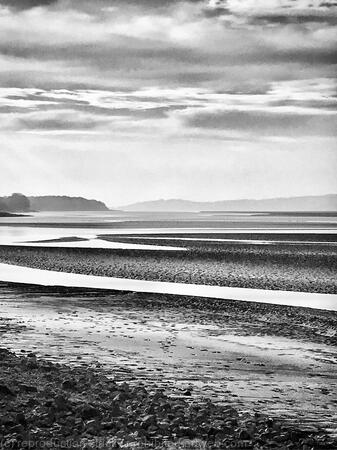 River Kent estuary in winter