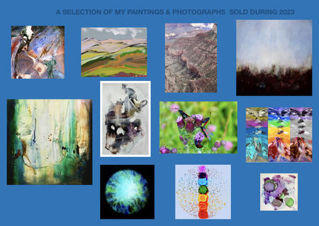 Some of my artwork sold during 2023