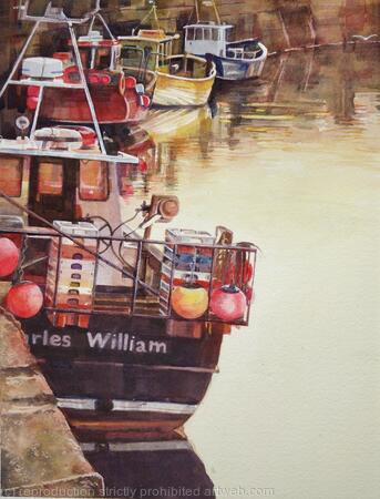 Wells: Charles William at Sunset