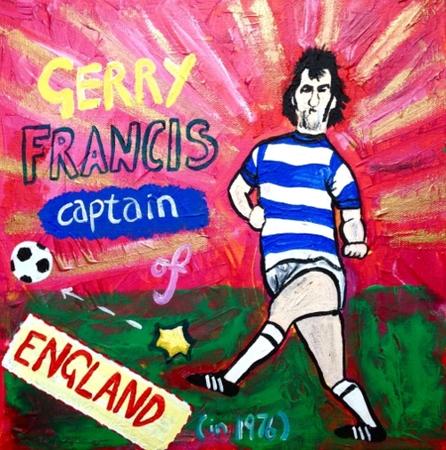 Gerry Francis - Captain of England (in 1976)