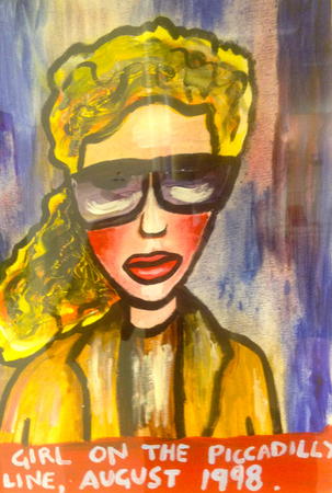 Girl On The Piccadilly Line 