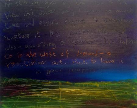 Burren Night View (Thinking of 'The West As Metaphor')