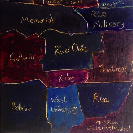 Houston District Rothko Map