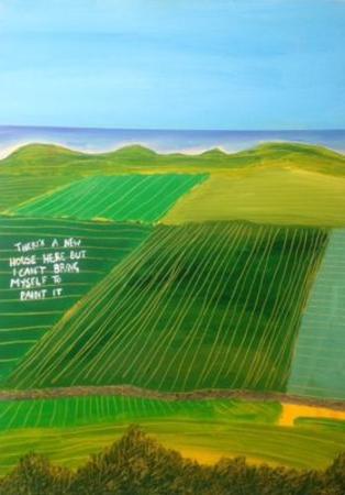 There's A New House Here But I Can't Bring Myself To Paint It