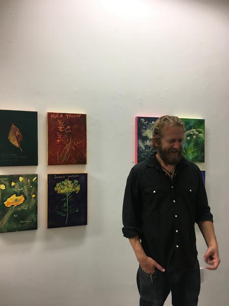 Trying to articulate what the paintings are 'about'