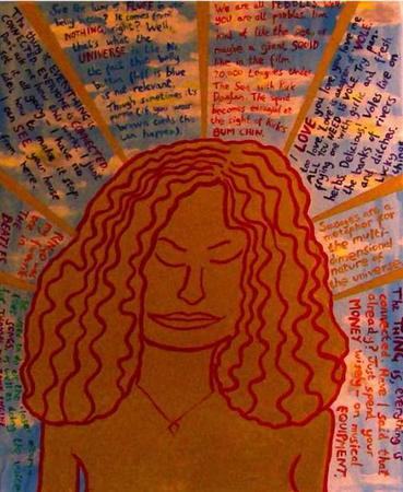 Dream of a Know-it-all Golden Goddess (No. 1)