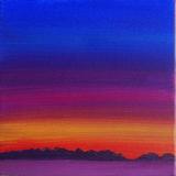 Looking Across Galway Bay to the Twelve Pins