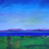 The Purple Hills of Connemara: View from Pettys Hill, Doolin