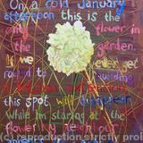 London Flower Painting: Fondly Remembering the Lost Bit Of Garden (While It Is Still There)