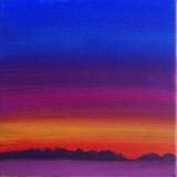 Looking Across Galway Bay To The Twelve Pins