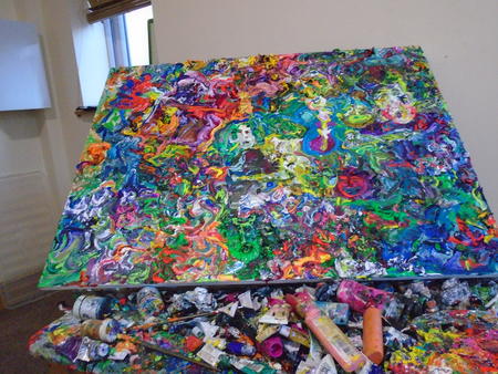 Where water meeteth uerth and toe