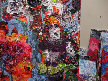 the musique uhther feet sounds better from her..