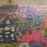 Physioz graffiti j,taime du Finit