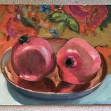 Still life with Pomegranates 