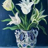 White tulips