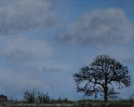 On a hill in Hertfordshire