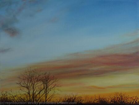 Hertfordshire sunset