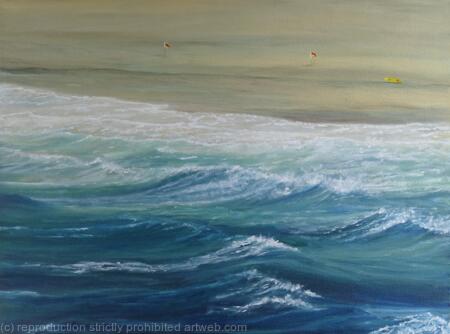 Above the beach in St Ives