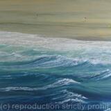 Above the beach in St Ives