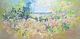 July Dissolving, a view form a hill in summer